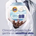 Laundry Detergents | Tide 80737337 PODS 63 oz. Tub HE Compatible Laundry Detergent - Free and Gentle (4/Carton) image number 7