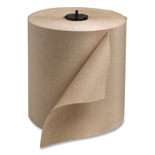 Perforated Roll & Hand Towels | Tork 290088 7.7 in. x 700 ft. Matic Hardwound Roll Towel - Natural (6/Carton) image number 0