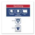 Cleaning Cloths & Wipes | Tork 192196 13 in. x 21 in. Quat Friendly 1/4 Fold Foodservice Cloths - Blue (150/Carton) image number 7