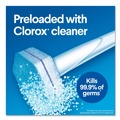 Toilet Brushes | Clorox 03191 ToiletWand Disposable Toilet Cleaning System with Handle/Caddy/Refills - White (6/Carton) image number 6
