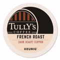 Coffee - Caffeinated | Tully's Coffee 5000373779 Coffee K-Cups - French Roast (96/Carton) image number 1