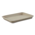 Food Trays & Liners | Chinet 20803 Savaday 16 in. x 12 in. Molded Fiber Flat Food Tray - White (200/Carton) image number 3