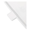 Waste Receptacles | Rubbermaid Commercial FGST24EPLWH 13 gal. Defenders Heavy-Duty Steel Step Can - White image number 2