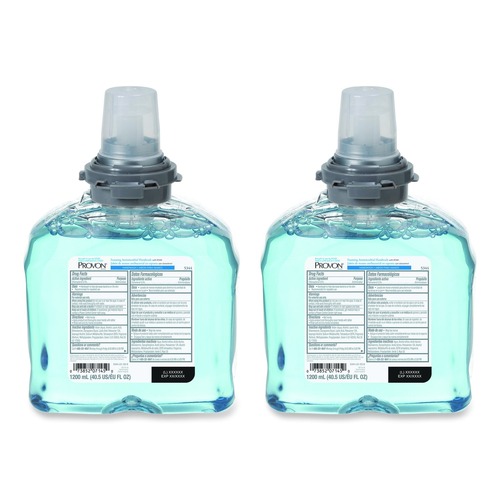Soap Refills | PROVON 5344-02 1200 mL Foaming Antimicrobial Handwash Refill with PCMX For TFX Dispenser - Floral Scent (2/Carton) image number 0