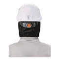 Head & Face Protection | Ergodyne 16840 N-Ferno 6840 One Size Fits Most Fleece/Polyester 2-Layer Regular Winter Liner - Black image number 7