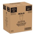 Perforated Roll & Hand Towels | SOLO 412RCN-PLANET Recycled Content PCF Paper Hot Cups ProPlanet Seal 12 oz White/Blue (1000/Carton) image number 0