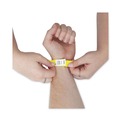 Wristbands | Advantus 91123 9.75 in. x 0.75 in. Numbered Crowd Management Wristbands - Neon Yellow (500/Pack) image number 5