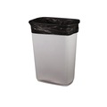 Repro Trash Bags | Heritage X8647QK 43 in. x 47 in. 56 Gallon 2 mil Reprocessed Resin Can Liners - Black (100/Carton) image number 5