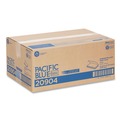 Perforated Roll & Hand Towels | Georgia Pacific Professional 20904 10.25 in. x 9.25 in. 1-Ply Pacific Blue Basic S-Fold Paper Towels - White (4000/Carton) image number 2