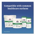 Cleaning Cloths & Wipes | Clorox Healthcare 30824 9 in. x 6.75 in. Hydrogen Peroxide Cleaner Disinfectant Wipes - Unscented (95/Canister, 6 Canisters/Carton) image number 10