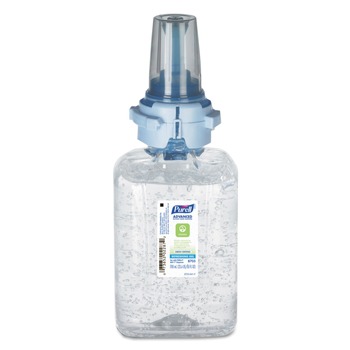 PURELL 8703-04 700 mL Fragrance Free Green Certified Advanced Refreshing Gel Hand Sanitizer for ADX-7 (4/Carton)