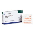 Antiseptic Wipes Pads | PhysiciansCare by First Aid Only 19-002 First Aid Sting Relief Pads (10/Box) image number 0