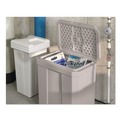 Storage | Suncast BMBX300D 23.75 in. x 15.75 in. x 23.75 in. 28 gal. Salt Box - Dove Gray image number 8