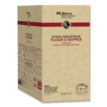 FLOOR STRIPPERS | SC Johnson 680076 2 Gallon Bag-in-Box Low Odor Hyper Concentrate Floor Stripper (1/Carton)