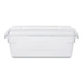 Perforated Roll & Hand Towels | Rubbermaid Commercial FG331000CLR 12 in. x 18 in. Food/Tote Box Lids - Clear image number 3