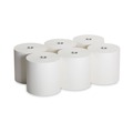 Perforated Roll & Hand Towels | Georgia Pacific Professional 26470 7.87 in. x 1000 ft. 1-Ply Hardwound Nonperforated Paper Towel Roll - White (6 Rolls/Carton) image number 0