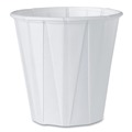 Medical Cups & Accessories | SOLO 450-2050 3.5 oz. Paper Portion Cups with ProPlanet Seal - White (100/Bag, 50 Bags/Carton) image number 1