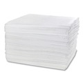 Sorbents | HOSPECO OS-SRB-P TASKBrand 15 in. x 18 in. 0.14-Gallon Industrial Oil Only Sorbent Pad - White (200/CT) image number 1