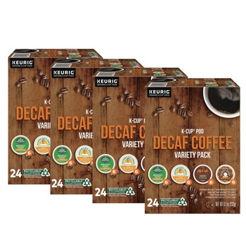 DECAFFEINATED | Green Mountain Coffee 5000374162 Decaf Variety Coffee K-Cups - Assorted Flavors (96/Carton)