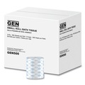 Perforated Roll & Hand Towels | GEN GN500 2 Ply Septic Safe Bath Tissue - White (96/Carton) image number 3
