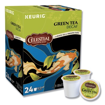  | Celestial Seasonings 5000330012 Decaffeinated Green Tea K-Cups (24/Box)