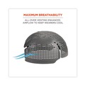Head & Face Protection | Ergodyne 23481 Skullerz 8945F(x) Extra Venting Universal Bump Cap Insert - Charcoal image number 3