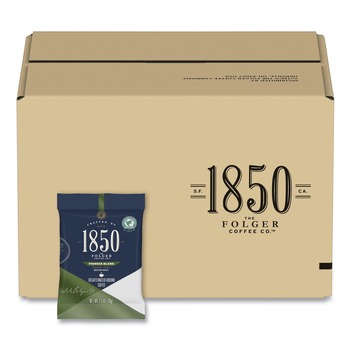 Folgers 2550021513 2.5 oz. Pioneer Blend Decaf Medium Roast Coffee Fraction Packs (24/Carton)