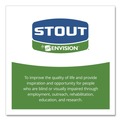 Low-Density Trash Bags | Stout by Envision P3345K20 33 in. x 45 in. 2 mil. 35 Gallon Insect-Repellent Trash Bags - Black (80/Box) image number 7