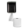 Towel Dispensers | Kimberly-Clark Professional 09335 In-Sight 10.65 in. x 10 in. x 12.5 in. Sr. Center Pull Dispenser - Smoke image number 3