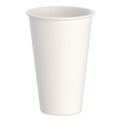 Perforated Roll & Hand Towels | SOLO DWTG16W Thermoguard 16 oz. Insulated Paper Hot Cups - White Sustainable Forest Design (30/Pack) image number 1