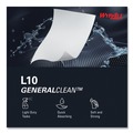 Perforated Roll & Hand Towels | WypAll 05320 1-Ply 9 in. x 10.5 in. L10 Towels with POP-UP Box - White (125/Box, 18 Boxes/Carton) image number 9