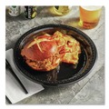 Platters | Chinet 81411 8 in. x 11 in. Heavyweight Plastic Platters - Black (250/Carton) image number 3