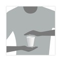 Cups | Dart 8J8 8 oz. Foam Drink Cups - White (25/bag, 40 Bags/Carton) image number 4
