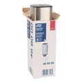 Soap Dispensers | Tork 466000 4.25 in. x 4.25 in. x 11.38 in. 1 Liter Bottle 33 oz. Bottle Foam Skincare Manual Dispenser - Stainless Steel image number 5