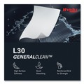 Perforated Roll & Hand Towels | WypAll 05843 70/Roll 11 in. x 10.4 in. L30 General Purpose Wipers - White (24 Rolls/Carton) image number 10