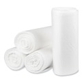 High-Density Trash Bags | Pitt Plastics PCRH404616N Eco Strong Plus 40 in. x 46 in. 16 mic 40 Gallon Can Liners - Natural (250/Carton) image number 2