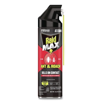 Raid 345742 14.5 oz. Aerosol Spray Ant and Roach Killer - Unscented