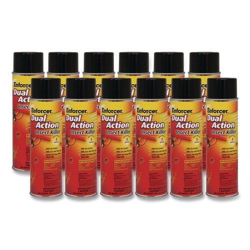Insecticides | AMREP 1047651 17 oz. Aerosol Spray Dual Action Insect Killer For Flying/Crawling Insects (12/Carton) image number 0