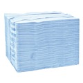 Cleaning Cloths & Wipes | Tork 13247501 12.8 x 16.5 4-Ply Industrial Paper Wiper - Blue/Unscented (180/Carton) image number 3
