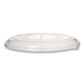 Food Containers & Lids | Eco-Products EP-SCPTR14LIDR 14 in. x 14 in. x 0.2 in. Recycled Content Pizza Tray Lids - Clear (50/Carton) image number 0