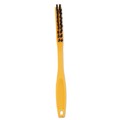 Brushes | Rubbermaid Commercial FG9B5600BLA 2.5 in. Brush 8.5 in. Handle Synthetic-Fill Tile and Grout Brush - Black/Yellow image number 0