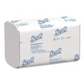Perforated Roll & Hand Towels | Scott 45957 9.4 in. x 12.4 in. 1-Ply Essential Low Wet Strength Multi-Fold Towels - White (25/Carton) image number 1