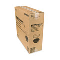 Food Containers & Lids | Pactiv Corp. NC723B 24 oz 7 in. Diameter Newspring VERSAtainer Plastic Microwavable Containers - Black/Clear (150/Carton) image number 3