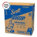 Perforated Roll & Hand Towels | Scott 75130 9.4 in. x 11 in. Standard Shop Towels - Blue (55/Roll 30 Rolls/Carton) image number 9