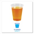 Cups | Boardwalk BWKTRANSCUP10CT 10 oz. Polypropylene Plastic Cold Cups - Translucent (1000/Carton) image number 4