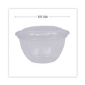 Food Containers & Lids | Eco-Products EP-SB18 5.5 in. x 2.3 in. 18 oz. Renewable and Compostable Plastic Containers - Clear (150/Carton) image number 7