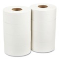 Toilet Tissues | Georgia Pacific Professional 12798 1000 ft. Jumbo Jr. 2 Ply Bathroom Tissue Rolls - White (8/Carton) image number 1