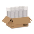 Cleaning Cloths & Wipes | Dart C8SB 8.5 in. x 8.5 in. x 1.51 in. 8 oz. Square Plastic Bowls - Clear (504/Carton) image number 0