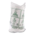 Plates | Dart 9CPWCR 9 in. 3-Compartment Concorde Foam Plate - White (4 Packs/Carton) image number 3