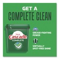 Dishwashing Detergents | Cascade 80818933 Complete ActionPacs - Fresh Scent (30/Carton) image number 5